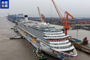 China's Second Mega Cruise Ship Sets Sail in Shanghai 🚢✨