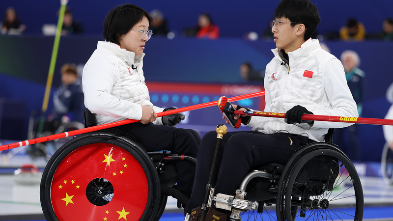 🇨🇳 China Dominates Wheelchair Curling Mixed Doubles at 2026 Paralympics 🥌