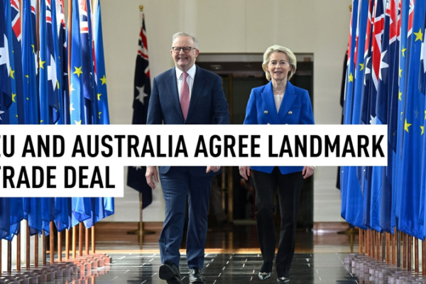 EU & Australia Seal Historic $20.5B Trade Deal After 8 Years 🌏✍️ video poster