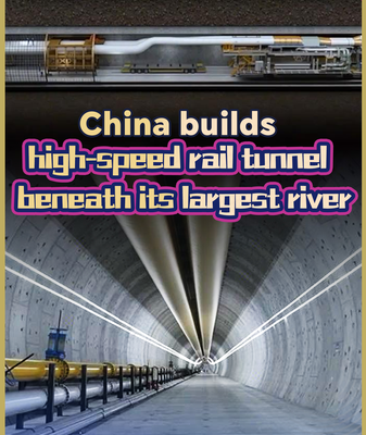 China’s Mega-Tunnel Breaks Ground with AI-Powered Tech 🌊🚄 video poster