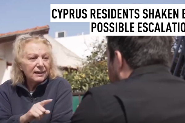 Akrotiri Residents Face War's Sudden Onset 🚨 video poster