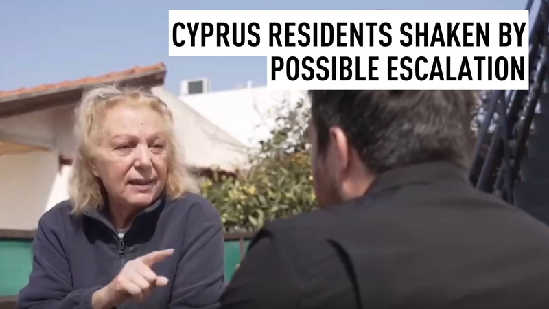 Akrotiri Residents Face War's Sudden Onset 🚨 video poster