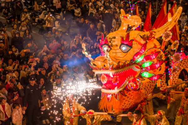 Lishui's Dragon Spectacle Lights Up 2026 Lantern Festival 🐉✨ video poster