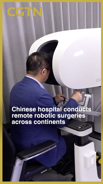 Chinese Hospital Pioneers Cross-Continent Robotic Surgeries 🌐🤖 video poster