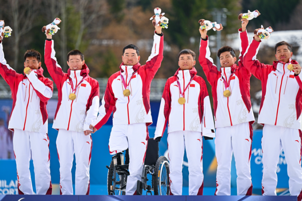 China Makes History with First Winter Paralympics Relay Gold 🥇