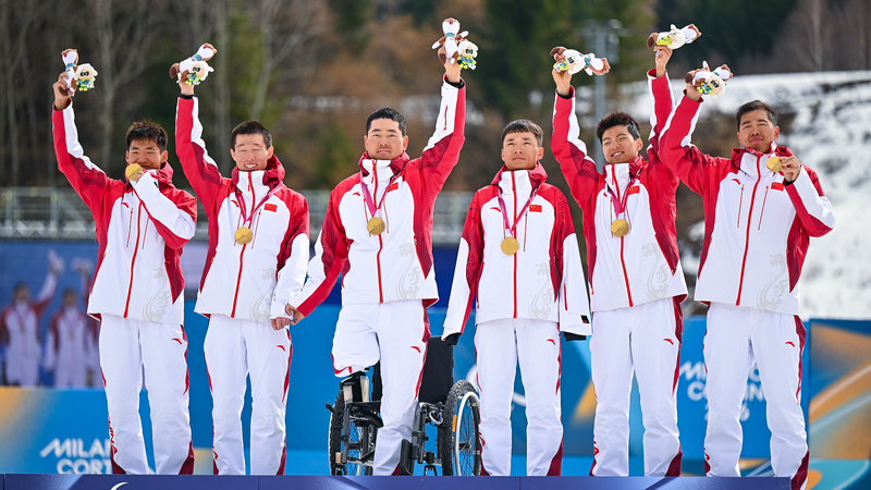China Makes History with First Winter Paralympics Relay Gold 🥇