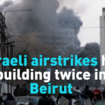Dramatic Footage Shows Twin Israeli Airstrikes Rock Beirut 🌍💥 video poster