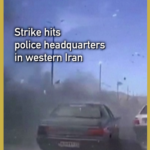 Drone Strike Hits Western Iran Police HQ, Footage Surfaces 🚨 video poster