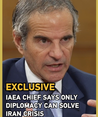 IAEA Chief Urges Diplomacy in Iran Nuclear Standoff 🌐💬 video poster
