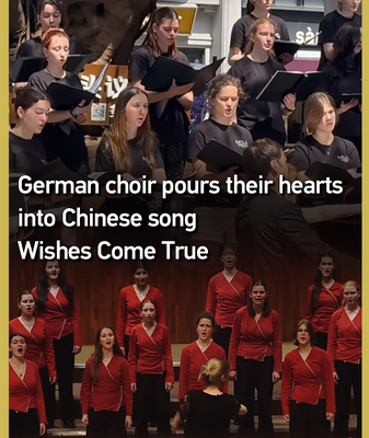 German Choir Bridges Cultures with Chinese Ballad 'Wishes Come True' 🌏🎶 video poster