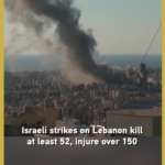 CP6K4C03TQ73V0C7N1FE - 🌍NewspaperAmigo – Your Global News Buddy 🗞️ Escalating Tensions: Israeli Strikes in Lebanon Leave 52 Dead, Over 150 Injured 🌍💥 video poster