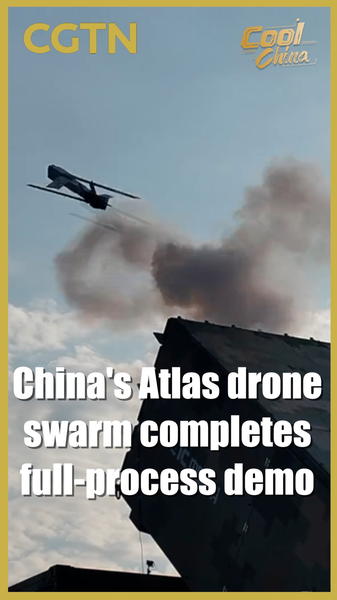 China_s_Atlas_Drone_Swarm_Showcases_AI_Powered_Military_Tech video poster