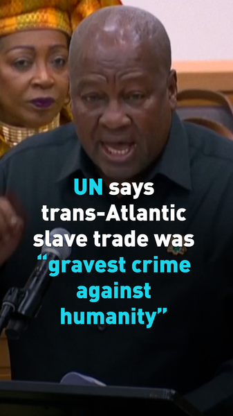 E2YQ0JL1B80BVXH6V4FG - 🌍NewspaperAmigo – Your Global News Buddy 🗞️ UN Labels Trans-Atlantic Slave Trade as 'Gravest Crime Against Humanity' 🌍✊ video poster