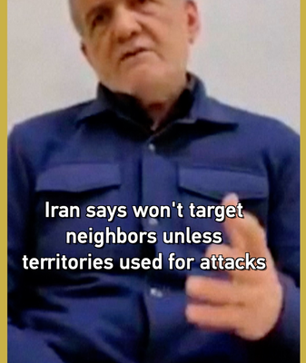 Iran Vows No Attacks on Neighbors Unless Provoked 🌍✌️ video poster