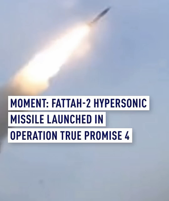 Iran Unveils Fattah-2 Hypersonic Missile in Latest Military Drill 🌍🚀 video poster