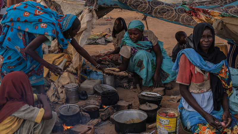 Chad Relocates Refugees as Military Bolsters Sudan Border 🌍✈️