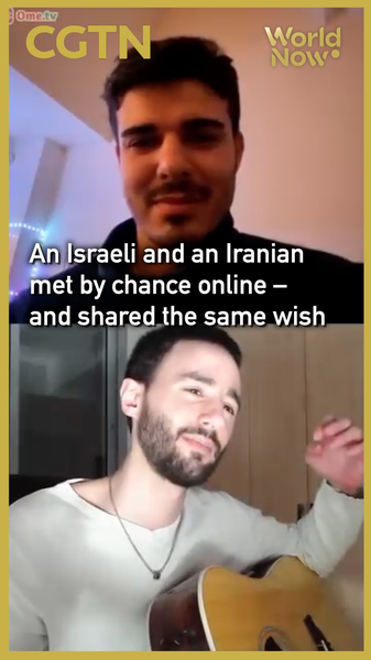 Israeli & Iranian Strangers Unite Online for Peace 🌍💬 video poster