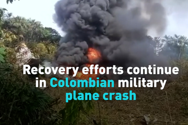 Colombia Mourns After Deadly Military Plane Crash 🛩️💔 video poster