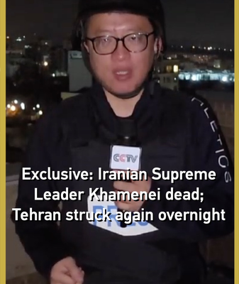 Iran's Supreme Leader Khamenei Dies Amid Overnight Strikes in Tehran 🌍✊ video poster