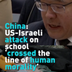 China Slams US-Israel Attack on Iranian School at UN Emergency Session 🌍✊ video poster
