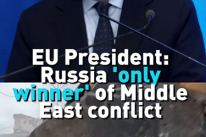 EU Chief: Russia Gains as Middle East Tensions Divert Global Focus 🌍⚡ video poster
