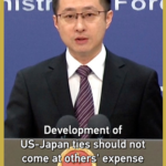 China Urges US-Japan Ties to Prioritize Regional Stability 🌏 video poster