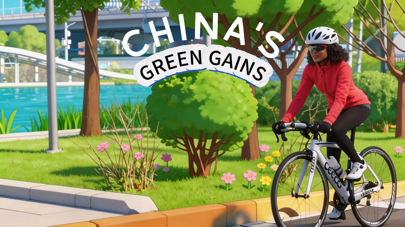 China’s Green Revolution Transforms Skies, Waters, and Land 🌱✨ video poster