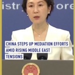 China Intensifies Middle East Mediation as Tensions Surge in 2026 🌍✌️ video poster