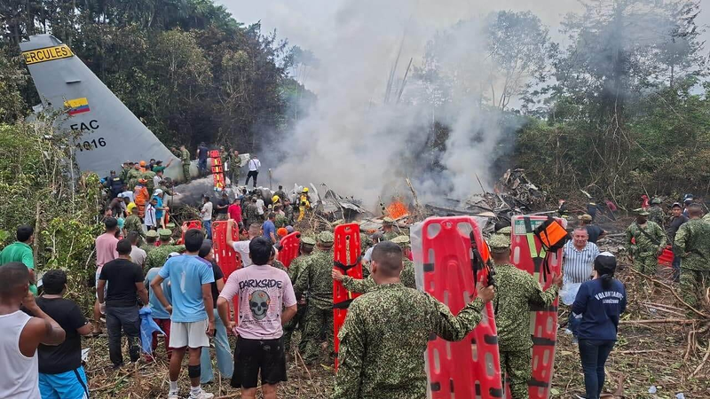 Colombia Military Plane Crash Claims 66 Lives, 4 Missing 🚨✈️