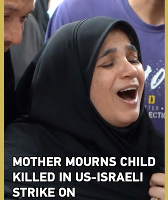 Mother's Grief Highlights Toll of US-Israeli Strike on Iranian School 🕊️ video poster