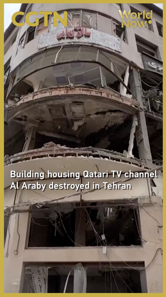 OPP4GHTIATRL94MLN72V - 🌍NewspaperAmigo – Your Global News Buddy 🗞️ Israeli Strike Hits Qatari TV Office in Tehran, Al Araby Broadcast Halted 🌍💥 video poster