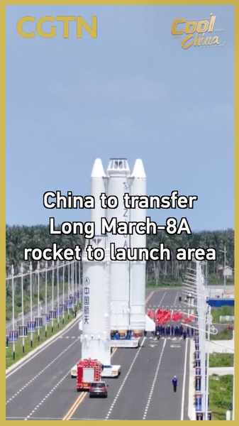 China's Long March-8A Rocket Set for Saturday Launch 🚀 video poster