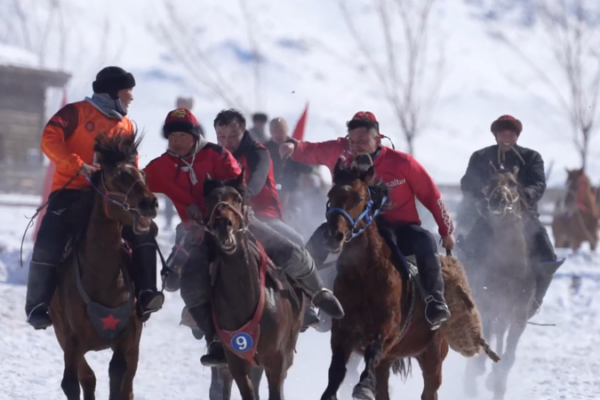 Xinjiang Goat-Baiting Challenge Unites Communities 🐐🏇 video poster