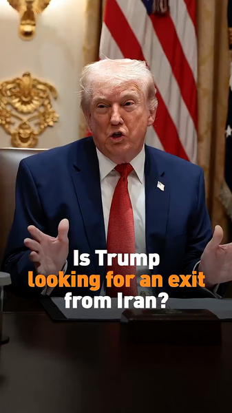 RMD9W322L6UA1D47OBCH - 🌍NewspaperAmigo – Your Global News Buddy 🗞️ Trump's Iran Dilemma: Exit Strategy or Escalation? 🕊️⚔️ video poster