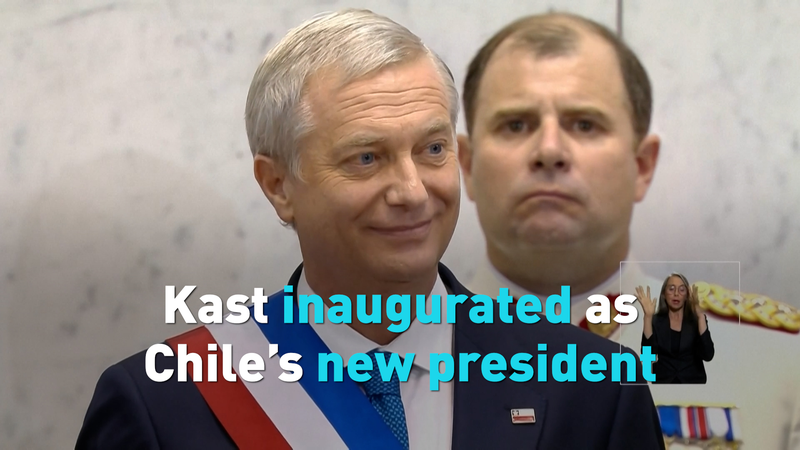 Chile's New Era: Far-Right Leader José Antonio Kast Takes Office video poster