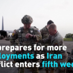 US Troop Surge Looms as Iran Conflict Enters Fifth Week ๐โ๏ธ US Troop Surge Looms as Iran Conflict Enters Fifth Week ๐โ๏ธ video poster