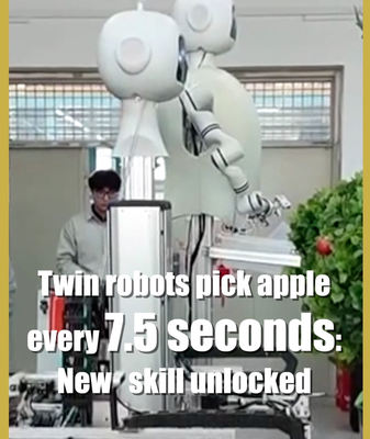Twin Robots Harvest Apples Every 7.5 Seconds: Tech Breakthrough 🍎🤖 video poster