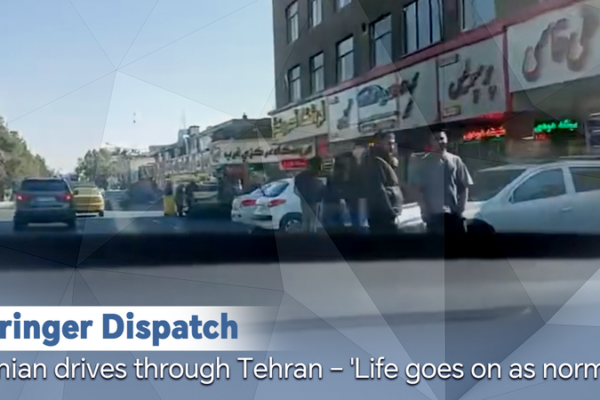 Tehran Streets Stay Open Amid Escalating Tensions 🚗💥 video poster