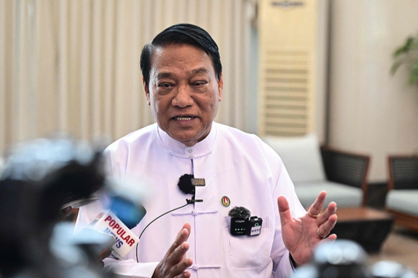 U_Khin_Yi_Elected_Myanmar_s_Lower_House_Speaker