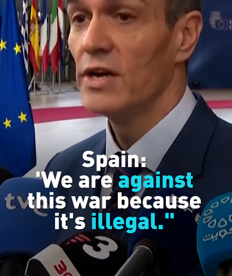 Spain PM Urges Global Unity Amid Iran Conflict 🌍✌️ video poster