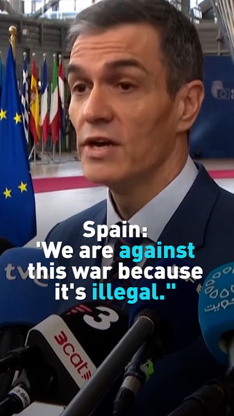 Spain PM Urges Global Unity Amid Iran Conflict 🌍✌️ video poster