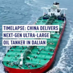 China Launches Next-Gen Mega Oil Tanker in Dalian 🚢✨ video poster