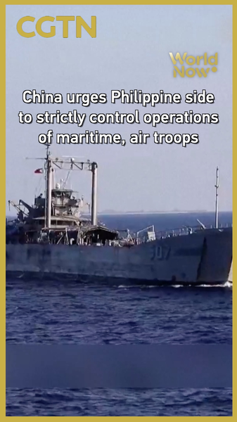 XEML7235GAF928CBZNRZ - 🌍NewspaperAmigo – Your Global News Buddy 🗞️ China Urges Philippines to Curb South China Sea Tensions 🌊✈️ video poster