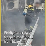XP5Y77JDUBNFSN8M0RRX - 🌍NewspaperAmigo – Your Global News Buddy 🗞️ Heroic Firefighters Save Mother & Child in Hunan Blaze 🚒👩👦 video poster