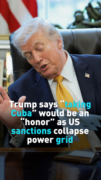 Trump's Cuba Remarks Ignite Tensions Amid Crisis 🌎⚡ video poster