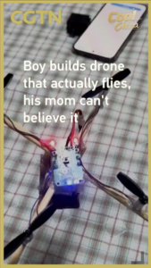 Chongqing Boy's DIY Drone Goes Viral, Sparks Creativity Debate 🚁✨ video poster
