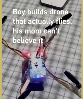 Chongqing Boy's DIY Drone Goes Viral, Sparks Creativity Debate 🚁✨ video poster