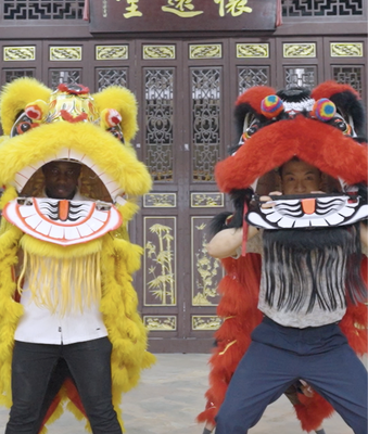 From Namibia to Shunde: A Lion Dance Adventure 🦁✨ video poster