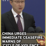 China Urges Middle East Ceasefire Amid Escalating Tensions 🌍✌️ video poster