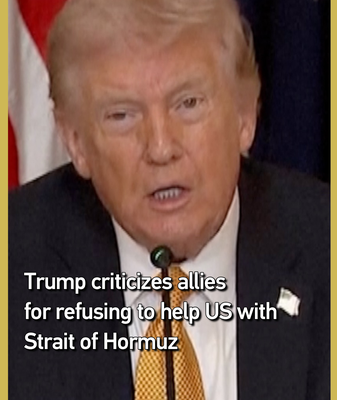 Trump Slams Allies Over Strait of Hormuz Standoff 🚢⚡ video poster